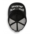 Dragstrip Speedway Flip Trucker Cap White